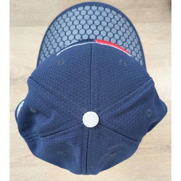 New Era 39Thirty New England Patriots Blue Fitted Embroidered Hat Small/Medium - Picture 10 of 15